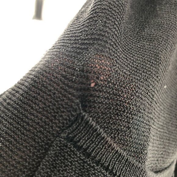 alfani button front cardigan deep black small‎ - Picture 7 of 11